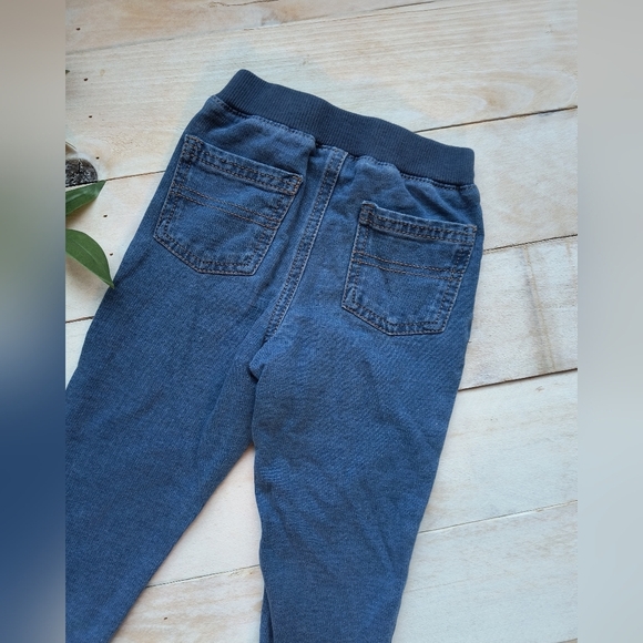 Okie Dokie Baby Boy Denim Stretchy Jeans Blue Size 18 Months - Picture 5 of 5